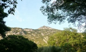 View from our campsite pitch