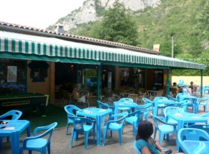 Café Area at Le Pre Lombard